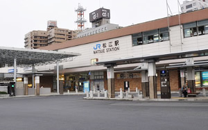 松江駅からJR山陰本線イメージ