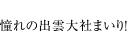 憧れの出雲大社まいり！