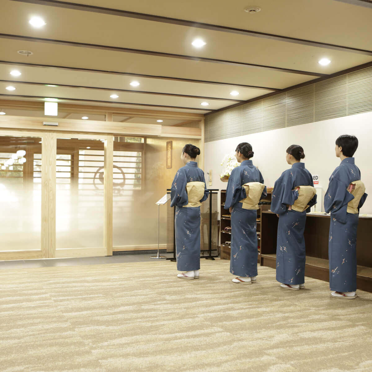 長楽園お出迎え