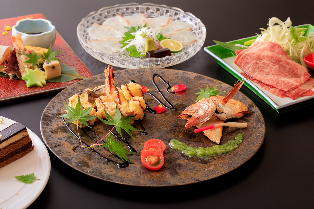 「美味旬彩」グレードアップ会席