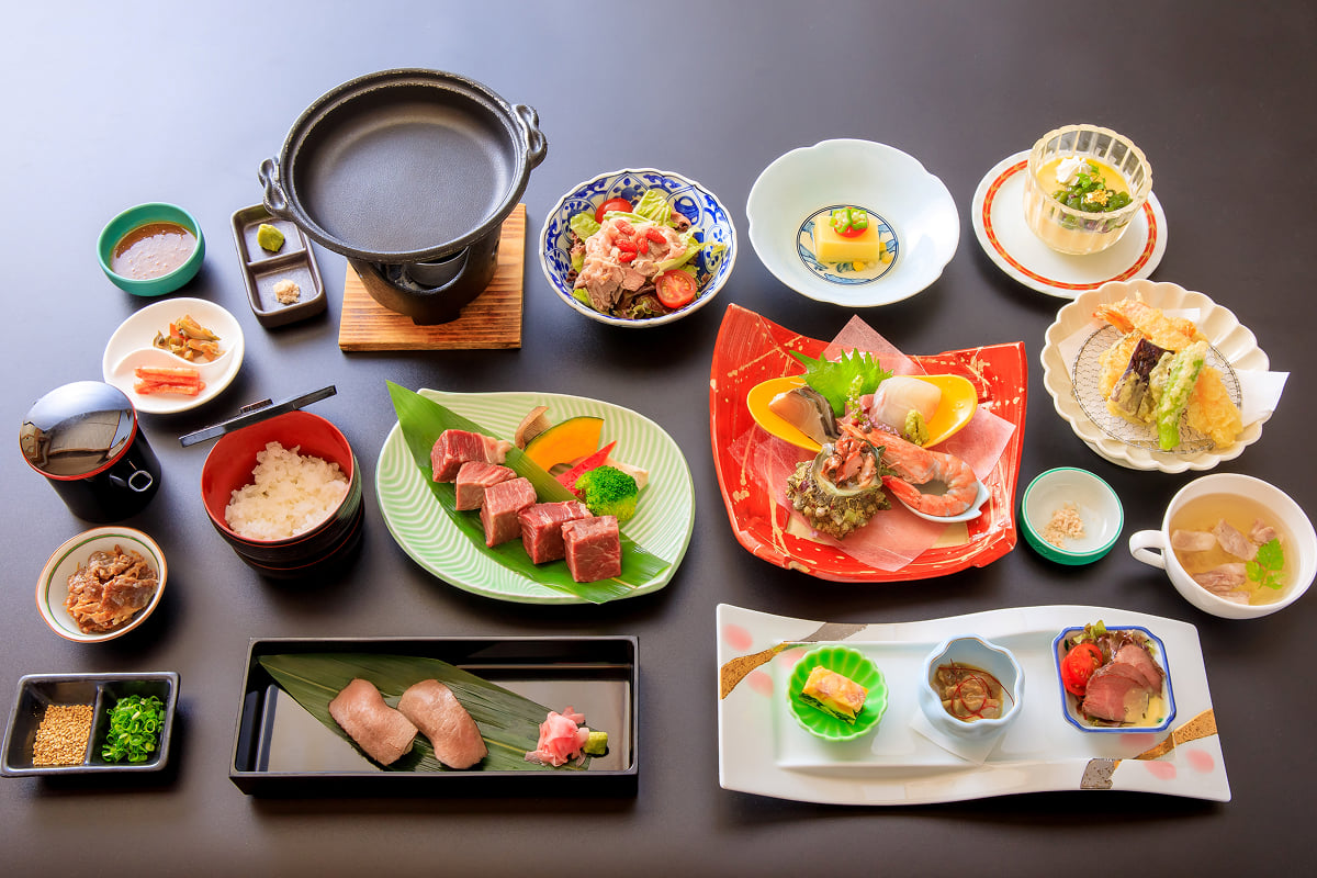 「美味旬彩」グレードアップ会席