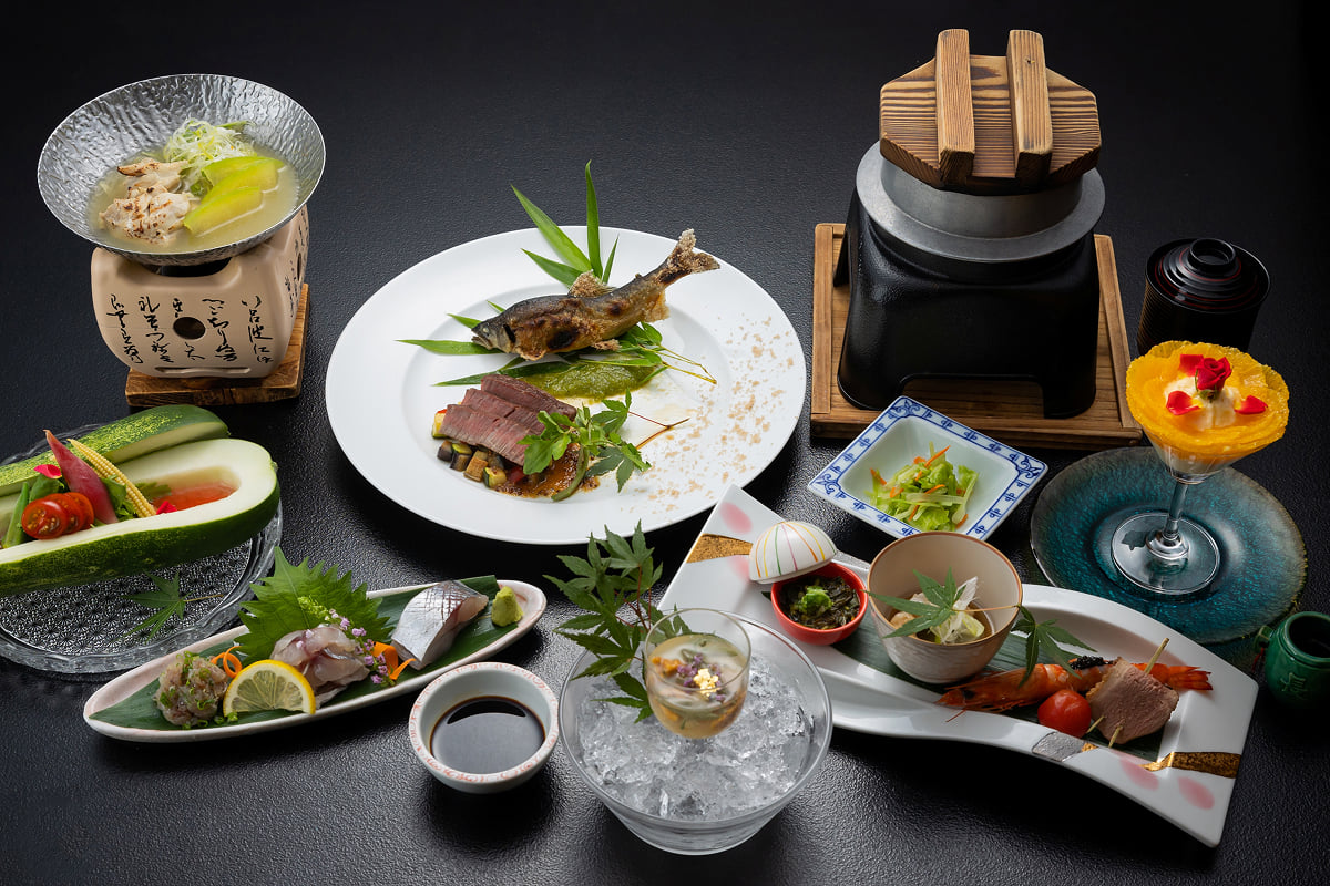 「美味旬彩」グレードアップ会席